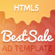 BestSale - HTML5 Promotional Banner Template - HTML5 / Ad Templates