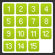 15 Puzzle Game with AdMob and Leaderboard - Mobile / Android