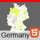 Interactive Map of Germany - HTML5 - HTML5 / Media