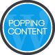 Popping Content for WordPress - WordPress / Interface Elements