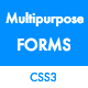Multipurpose Forms - CSS3 - CSS / Forms