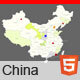 Interactive Map of China - HTML5 - HTML5 / Charts and Graphs
