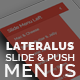 Lateralus - Slide & Push Menus - JavaScript / Navigation