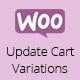 WooCommerce Update Cart Item Variations - WordPress / eCommerce / WooCommerce