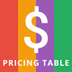 Flat Pricing Table - CSS / Pricing Tables