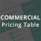 Commercial Pricing Table - CSS / Pricing Tables