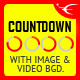 CountDown With Image or Video Background - JavaScript / Countdowns