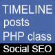 Social Posts timeline PHP class - PHP Scripts / Social Networking