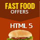 Fast Food Offer | HTML5 Google Banner Ad - HTML5 / Ad Templates