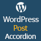 Post Accordion for WordPress - WordPress / Utilities