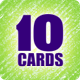 10 Hand-drawn Cards | Greeting Card Collection - HTML5 / Canvas