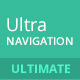 Ultra Navigation - Responsive Bootstrap Sidebar Menu - JavaScript / Navigation