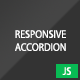 Responsive Accordion - JavaScript / Navigation