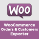 WooCommerce Orders & Customers Exporter - WordPress / eCommerce / WooCommerce