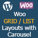 Woocommerce Grid Layout with Carousel - WordPress / eCommerce / WooCommerce
