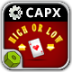 High or Low - HTML5 Construct Casino Game - HTML5 / Games