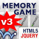 Classic Memory Game - JavaScript / Miscellaneous