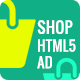 Shopping | HTML5 Google Banner Ad 5 - HTML5 / Ad Templates