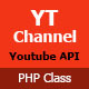 YT Channel - YouTube Channel And Video Details API V3 PHP Class - PHP Scripts