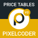 CP - Multipurpose HTML Pricing Table 80+ Unique Design - CSS / Pricing Tables