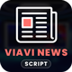 Viavi - News, Magazine & Blog Laravel CMS Script - PHP Scripts