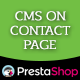 Prestashop CMS On Contact Page - Plugins / Prestashop