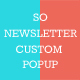 So Newsletter Custom Popup - Responsive OpenCart Module for OpenCart 4.x, 3.x & 2.x - Plugins / OpenCart