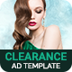 Shopping & E-commerce | Clearance Sale Banner (SE013) - HTML5 / Ad Templates