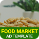 Food & Restaurant | Food Market Banner (FR003) - HTML5 / Ad Templates