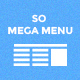 So Mega Menu - Drag & Drop | Responsive OpenCart 4.0.x & OpenCart 3.x Module - Plugins / OpenCart