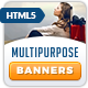 Sleek Multipurpose Banners - HTML5 Animated Ad Templates - HTML5 / Ad Templates