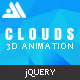 Clouds - jQuery 3D Animation - HTML5 / 3D