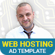 Professional Services | Web/Cloud Hosting Banner (PS025) - HTML5 / Ad Templates