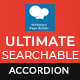 Ultimate Searchable Accordion - WPBakery Page Builder Addon - WordPress / Add-ons