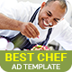 Professional Services | Best Chef Banner (PS034) - HTML5 / Ad Templates