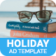 Tour & Travel | Holiday Booking Banner (TT014) - HTML5 / Ad Templates