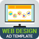 Professional Services | Web Design Business Banner (PS030) - HTML5 / Ad Templates