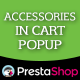 Prestashop Accessories in Cart Popup - Plugins / Prestashop