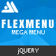 FlexMenu - jQuery Mega Menu for Bootstrap - JavaScript / Navigation