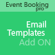Event Booking Pro: Email Templates Addon - WordPress / Forms