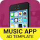 Shopping & E-commerce | Music App Banner (SE025) - HTML5 / Ad Templates