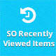 So Recently Viewed Items - Responsive OpenCart Module - Plugins / OpenCart