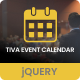 Tiva Events Calendar For jQuery - JavaScript / Calendars