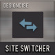 Site Switcher (jQuery) - JavaScript / Navigation