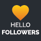 Hello Followers - Social Counter Plugin for WordPress - WordPress / Social Networking
