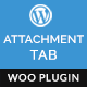 Attachment Tab For Woocommerce - WordPress / eCommerce / WooCommerce