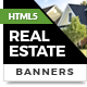 Real Estate Property Banners - HTML5 Ads - HTML5 / Ad Templates