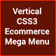 Vertical CSS3 Ecommerce Mega Menu - CSS / Navigation and Menus