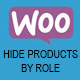 WooCommerce Hide Products By Role - WordPress / eCommerce / WooCommerce