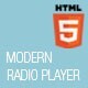 Modern Radio Player - JavaScript / Images and Media